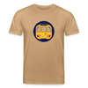 U-Bahntunnel - Unisex Bio T-Shirt - Karamell