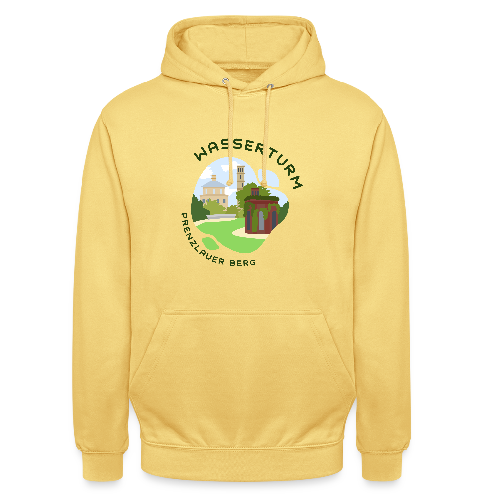 Wasserturm Prenzlauer Berg - Unisex Hoodie - Zitronengelb