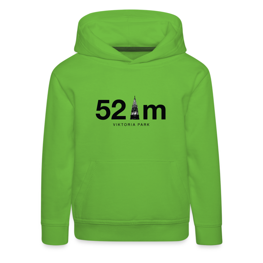 52 m Viktoria Park - Kinder Premium Hoodie - Hellgrün