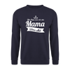 Mama Wees Allet - Unisex Pullover - Navy