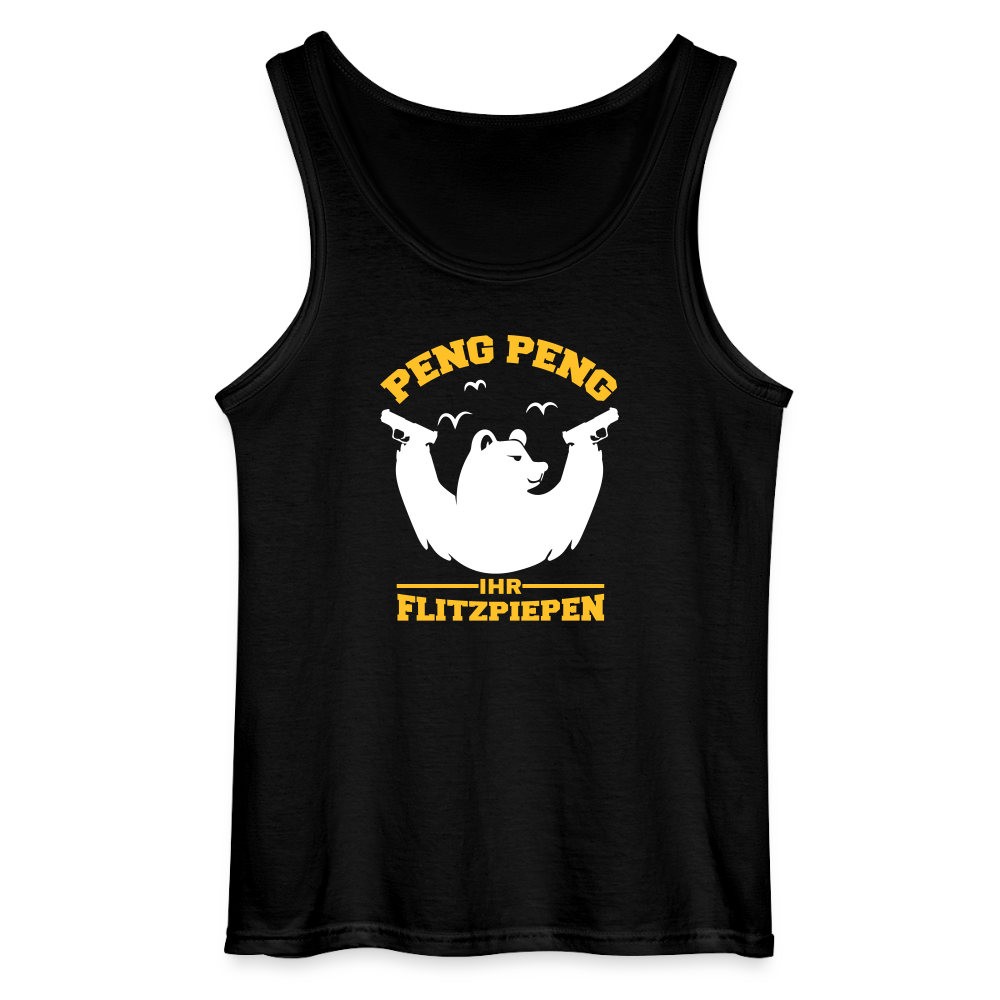 Peng Peng - Männer Tank Top - Schwarz