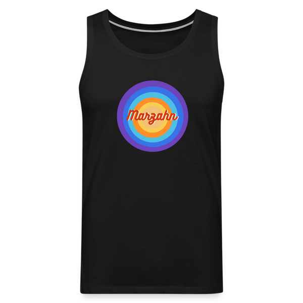 Marzahn Retro - Männer Premium Tank Top - Schwarz