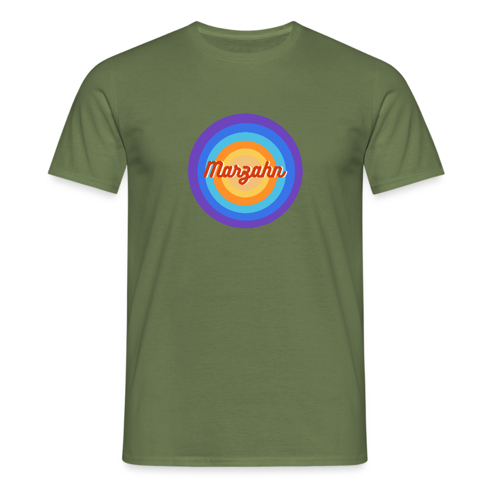 Marzahn Retro - Männer Premium T-Shirt - Militärgrün