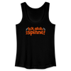 Ick glob, ick spinne! - Frauen Bio Tank Top - Schwarz