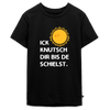Ick knutsch dir Sonne! - Teenager Premium T-Shirt - Schwarz