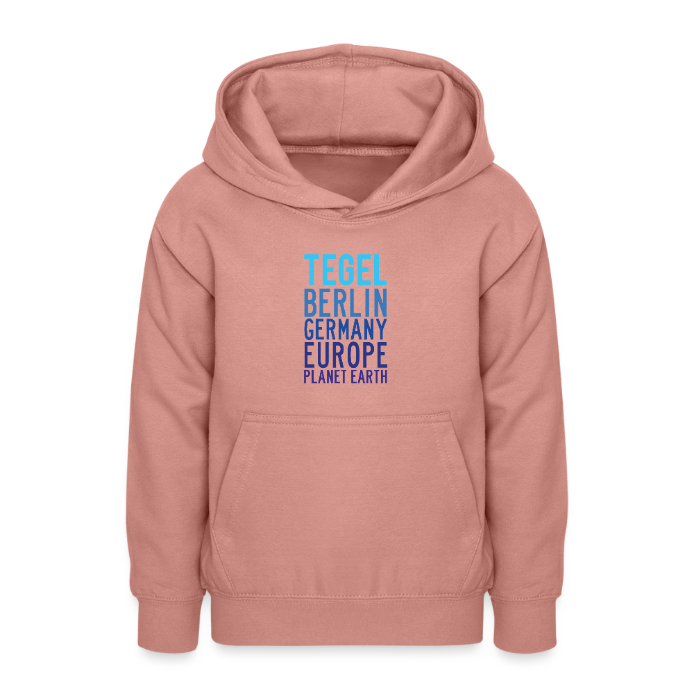 Tegel Planet Earth - Teenager Hoodie - Altrosa