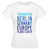 Tiergarten Planet Earth - Frauen Premium T-Shirt - Weiß