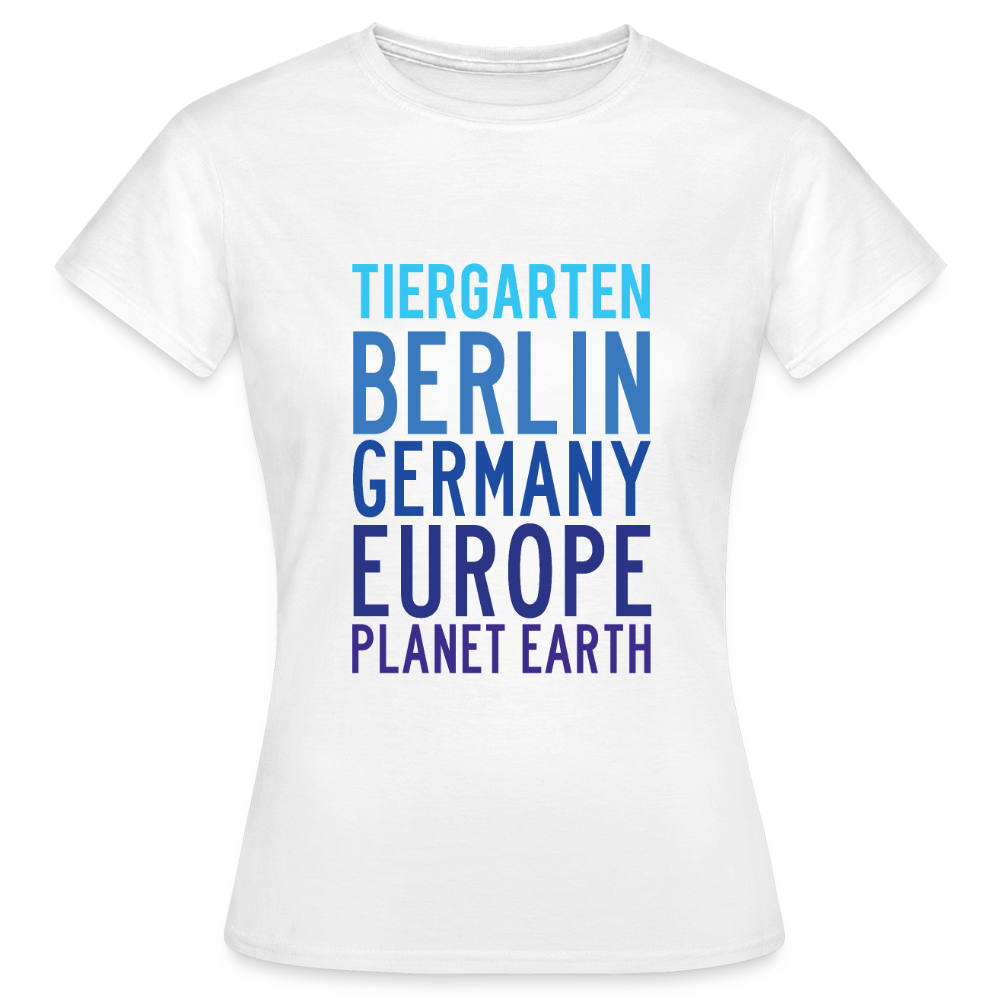 Tiergarten Planet Earth - Frauen Premium T-Shirt - Weiß
