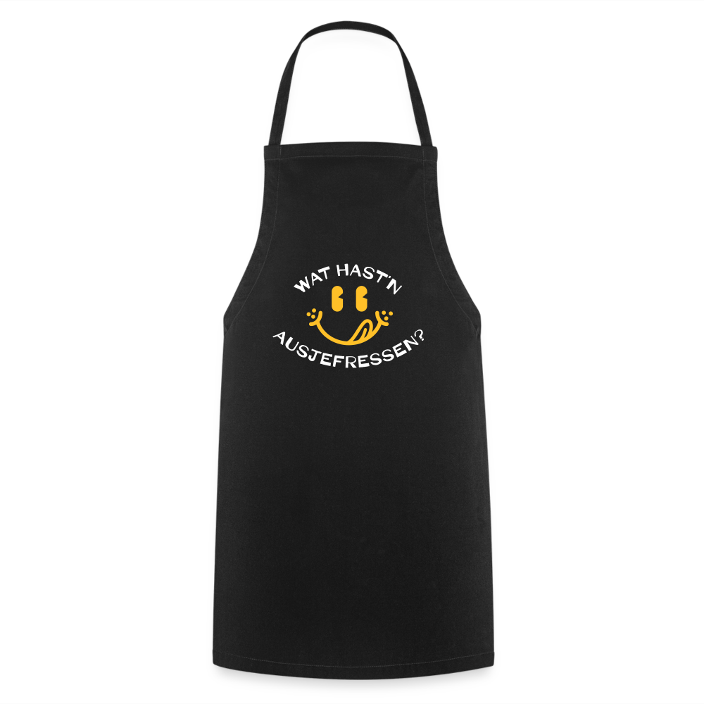 Wat Hast’n Ausjefressen - Kochschürze - Schwarz