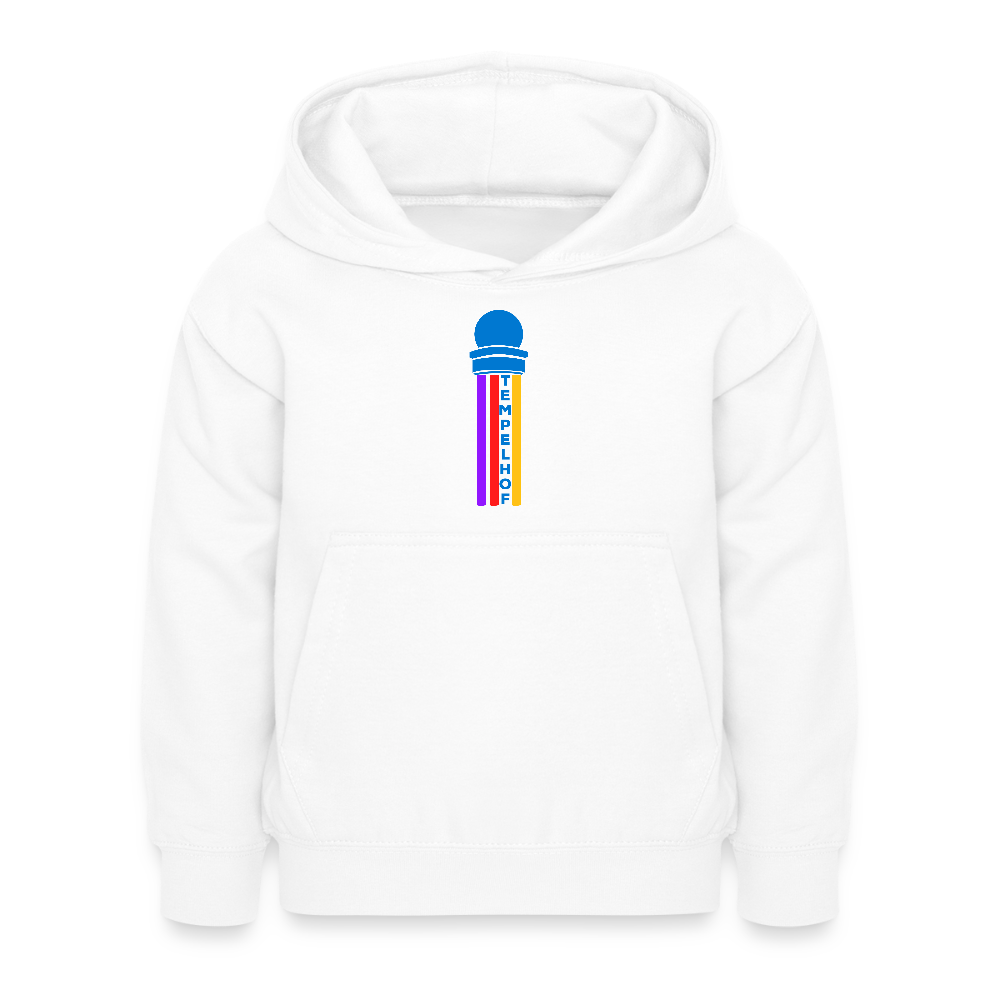 Tempelhof Radarturm - Kinder Hoodie - Weiß