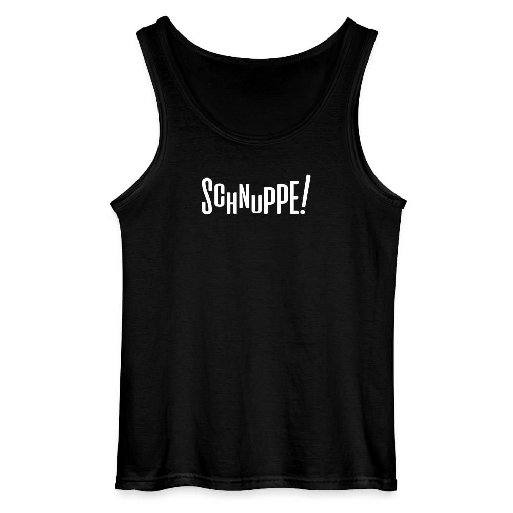 Schnuppe! - Männer Tank Top - Schwarz