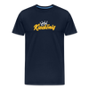 Kiezkönig - Männer Premium T-Shirt - Navy