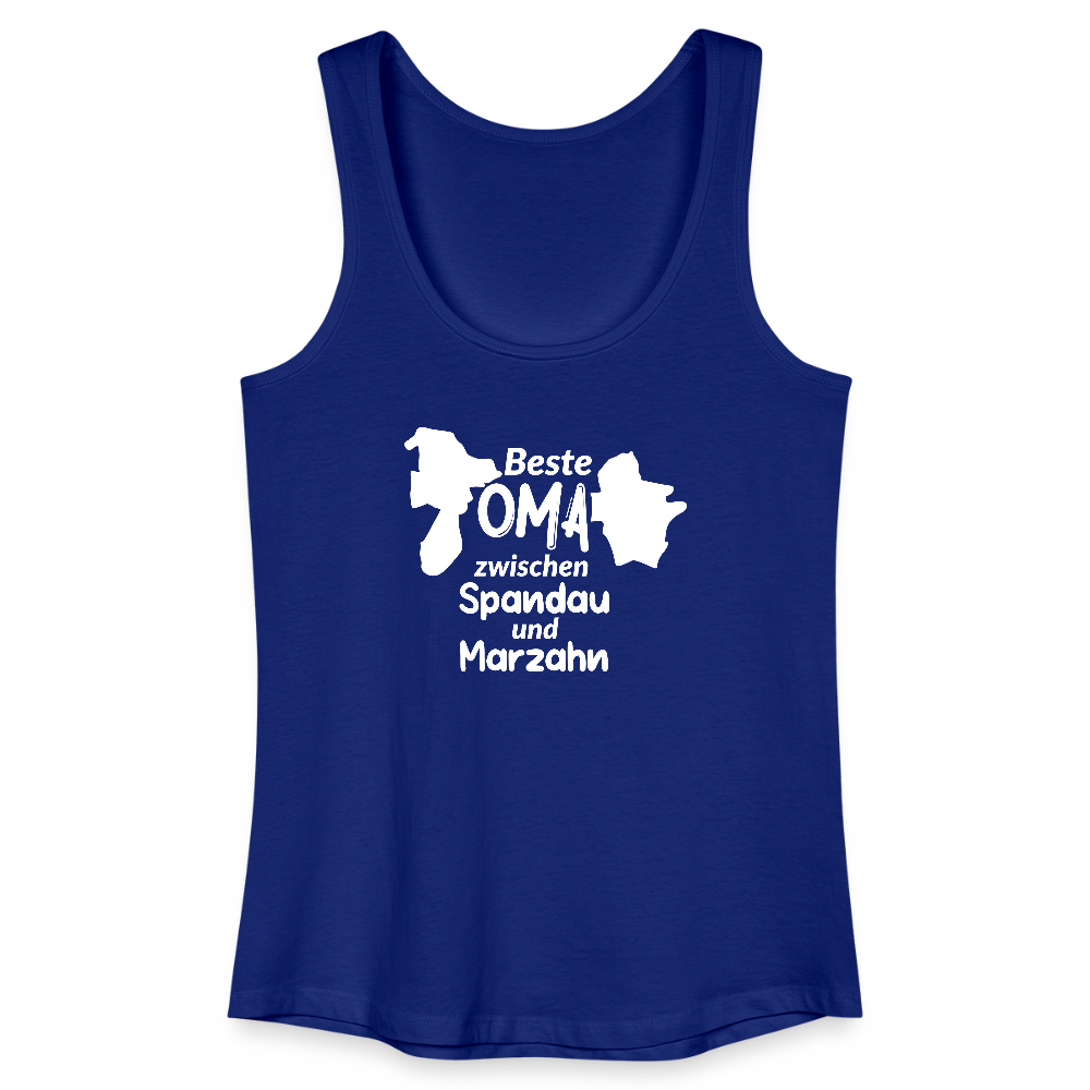 Beste Oma - Frauen Bio Tank Top - Königsblau