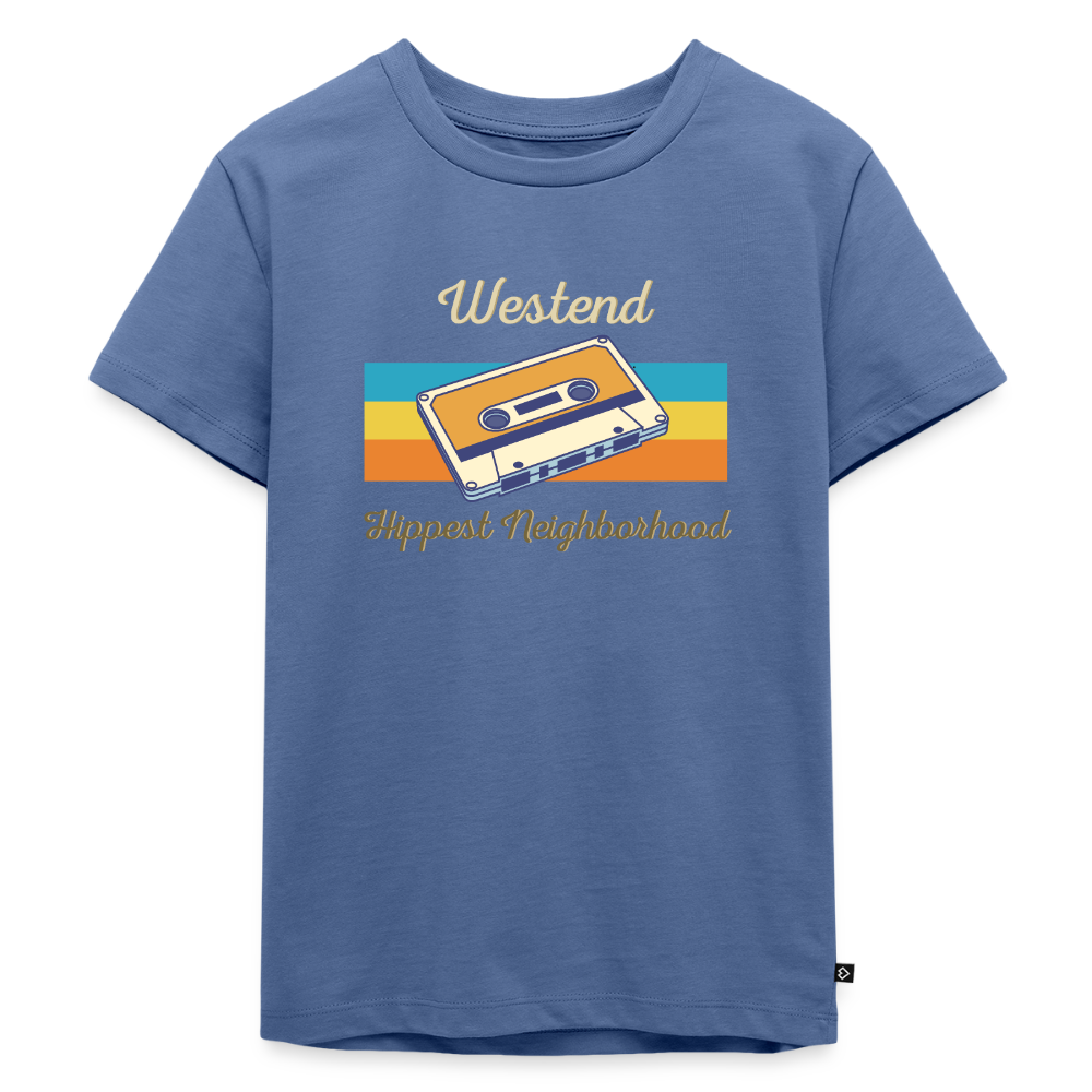 Westend Hippest Neighborhood - Kinder Premium T-Shirt - Taubenblau