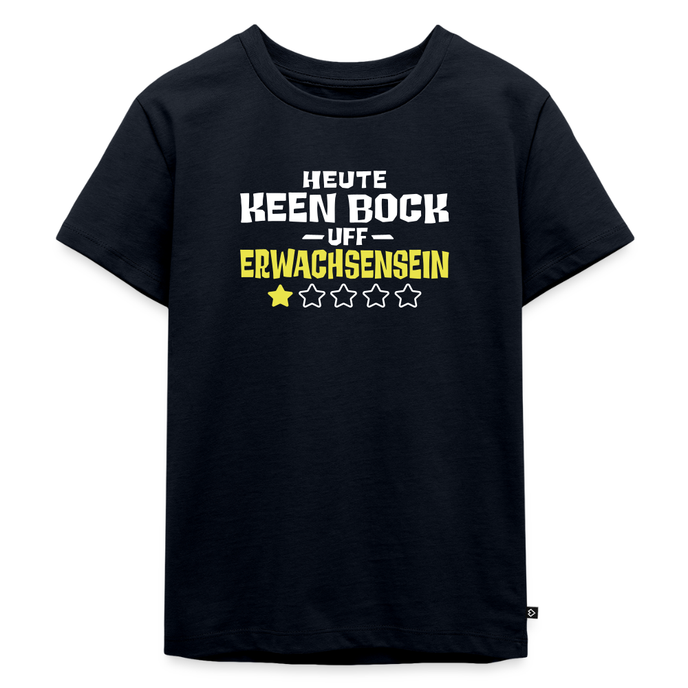 Keen Bock uff Erwachsensein - Kinder Premium T-Shirt - Navy