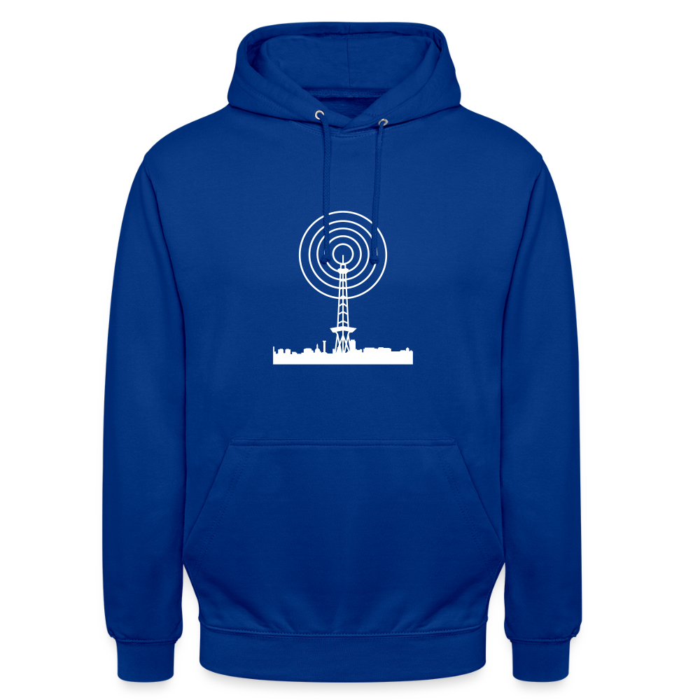 Funkturm im Fokus - Unisex Hoodie - Royalblau