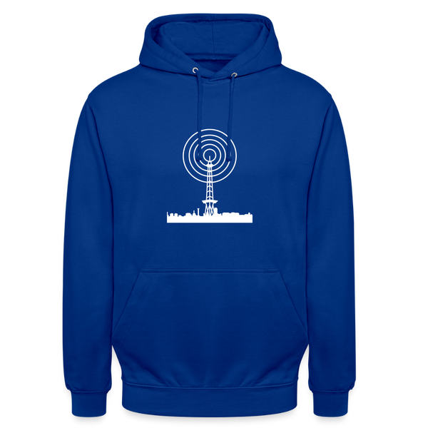 Funkturm im Fokus - Unisex Hoodie - Royalblau