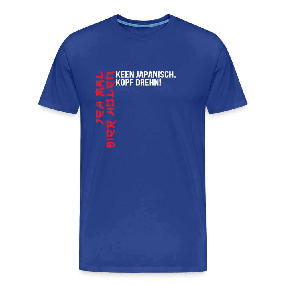 Jeh mal Bier holen! - Männer Premium T-Shirt - Königsblau