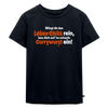 Würgt dir das Leben Chilis rein, lass dich auf 'ne scharfe Currywurst ein! - Kinder Premium T-Shirt - Navy