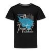 Trinidad oder Treptow - Kinder Premium T-Shirt - Schwarz