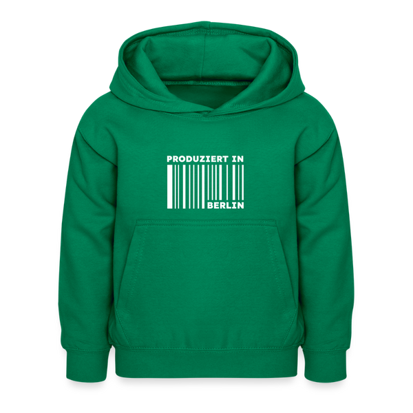 PRODUZIERT IN BERLIN - Kinder Hoodie - Kelly Green