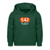 S42 - Kinder Hoodie - Flaschengrün