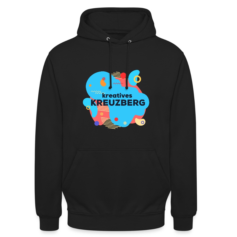 Kreatives Kreuzberg - Unisex Hoodie - Schwarz