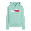 Nix checken, trotzdem meckern! - Frauen Premium Hoodie - Mint 