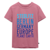 Steglitz Planet Earth - Kinder Premium T-Shirt - Mauve