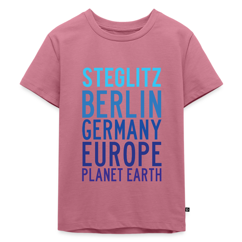Steglitz Planet Earth - Kinder Premium T-Shirt - Mauve