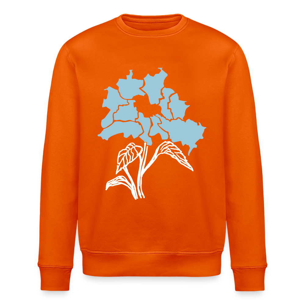 Dit duftet dufte! - Unisex Bio Sweatshirt - Tieforange