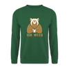 ick wees - Unisex Pullover - Grün