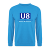 U8 - Unisex Pullover - Meeresblau