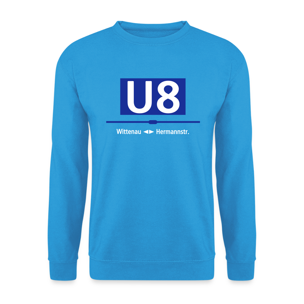 U8 - Unisex Pullover - Meeresblau