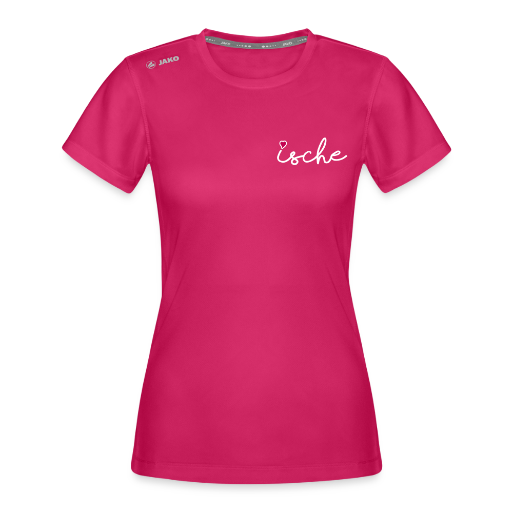 Ische - Frauen Sport-Shirt - dunkles Pink