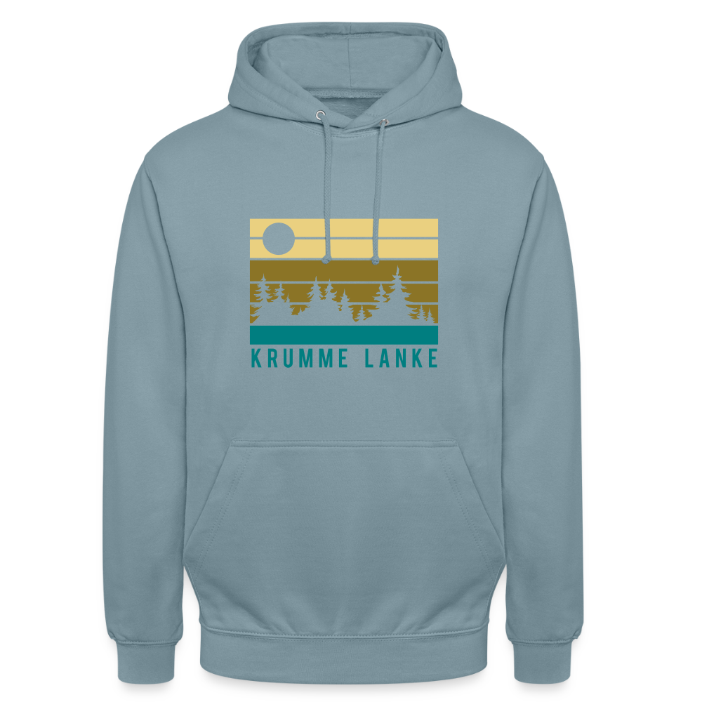 Krumme Lanke - Unisex Hoodie - Nebelblau