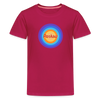 Pankow Retro - Teenager Premium T-Shirt - dunkles Pink