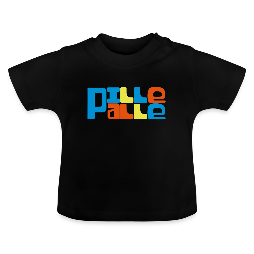 Pillepalle - Baby T-Shirt - Schwarz