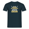 Ick bin keen Sturkopp - Männer Premium T-Shirt - Navy