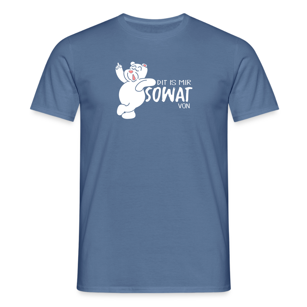 Dit is mir sowat von - Männer Premium T-Shirt - Taubenblau