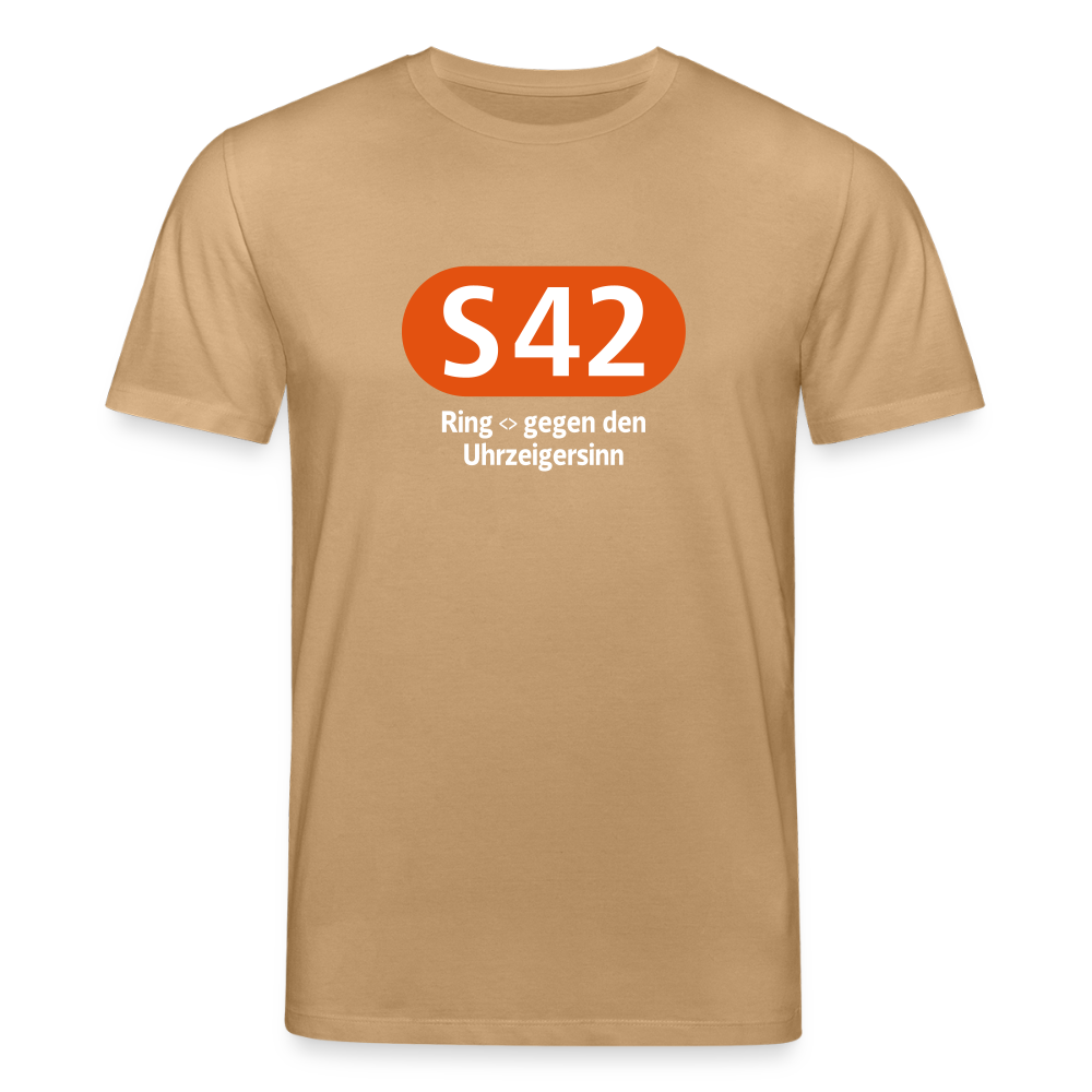 S42 - Unisex Bio T-Shirt - Karamell