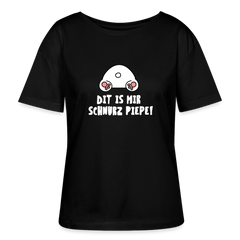 Dit is mir Schnurz Piepe - Relaxed Rundhals Frauen Bio-T-Shirt