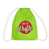 Dit Is Dufte - Turnbeutel - Neongrün