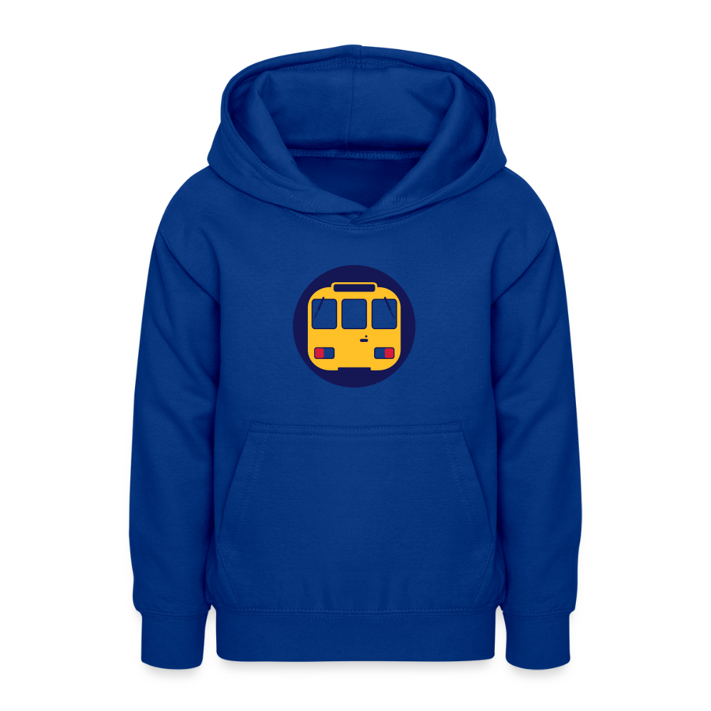 U-Bahntunnel - Teenager Hoodie - Royalblau