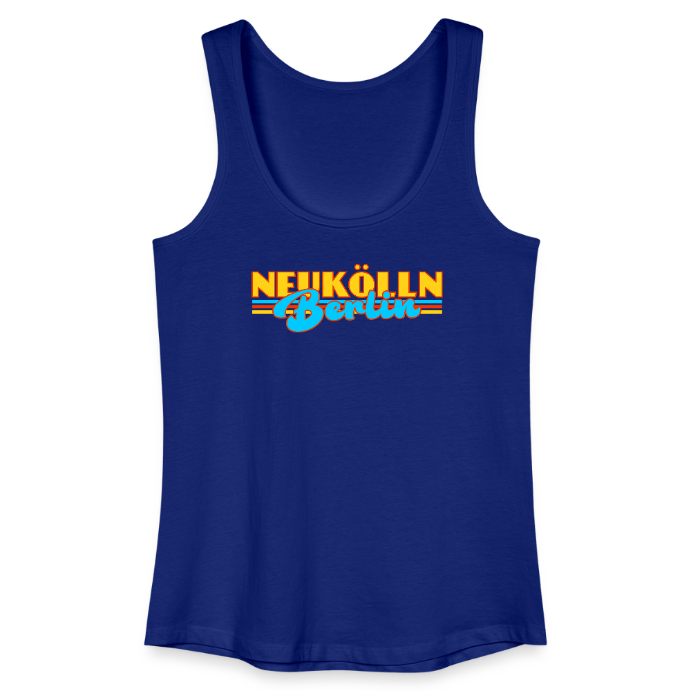 Neukölln Berlin Retro - Frauen Bio Tank Top - Königsblau