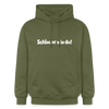 Schlauer wie du! - Hoodie - Militärgrün
