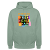 Freude aus Friedrichshain - Unisex Hoodie - Graugrün