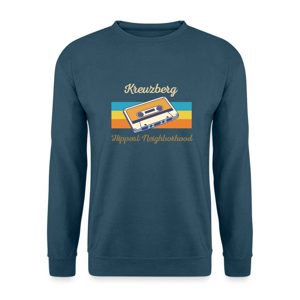 Kreuzberg Hippest Neighborhood - Unisex Pullover - Indigoblau