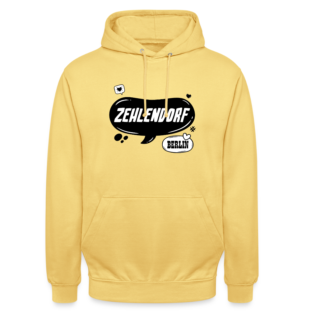 Zehlendorf Berlin - Unisex Hoodie - Zitronengelb