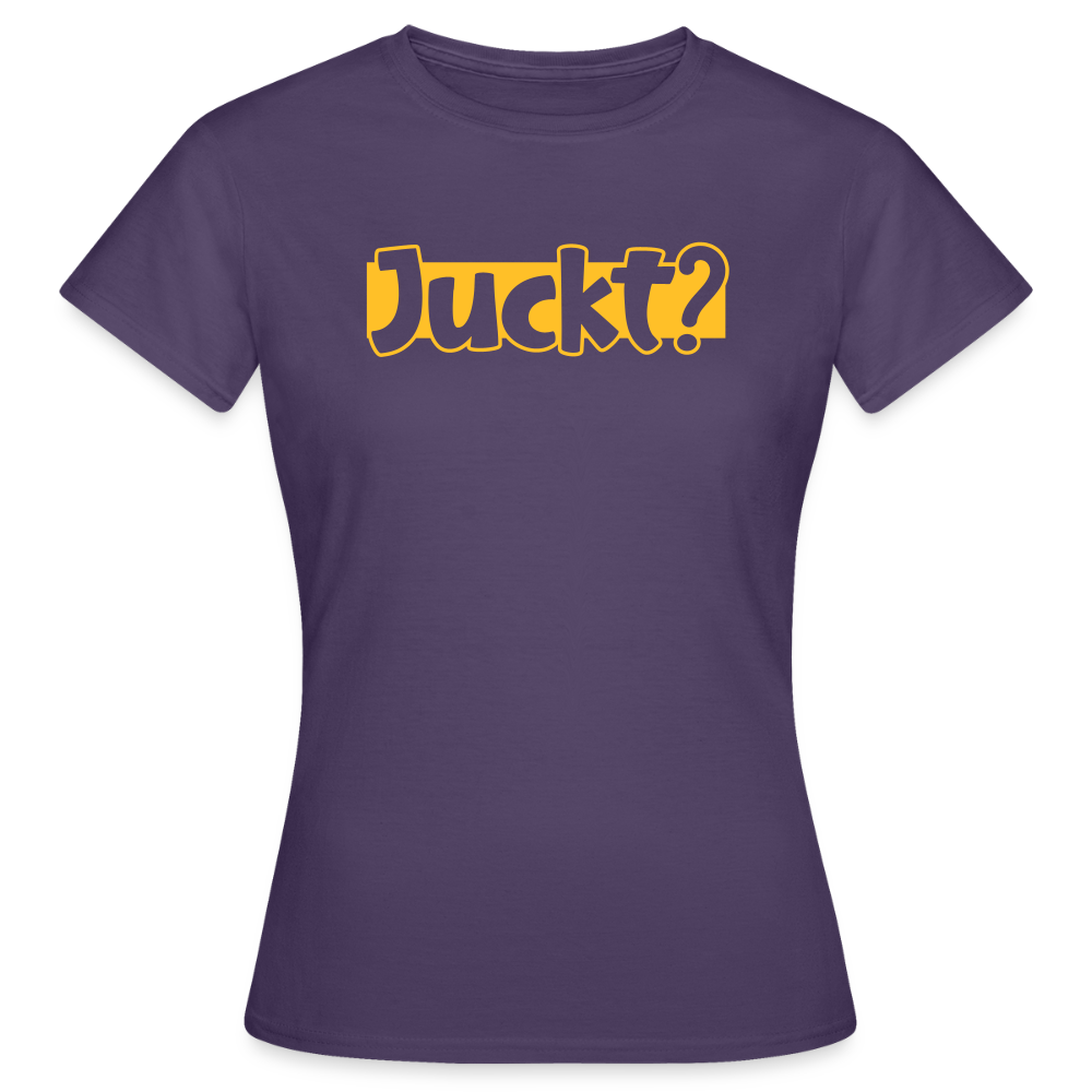 Juckt? - Frauen Premium T-Shirt - Dunkellila
